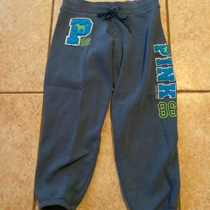 VICTORIA SECRET “pink” sweatpants 💯cotton size med